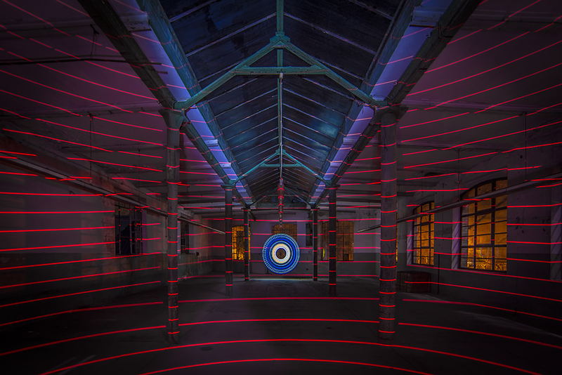 Illustration for article titled Light Paintings That Make the Real World Look like Tron